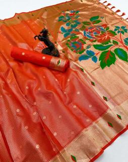 Malhar tissue paithani-vol-3 Indian Saree manufacturers