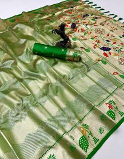 Malhar tissue paithani-vol-4 Affordable saree wholesale prices
