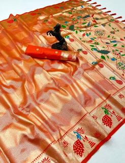 Malhar tissue paithani-vol-4 Affordable saree wholesale prices