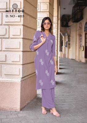 Mittoo albella vol 3 coord set Wholesale kurtis online