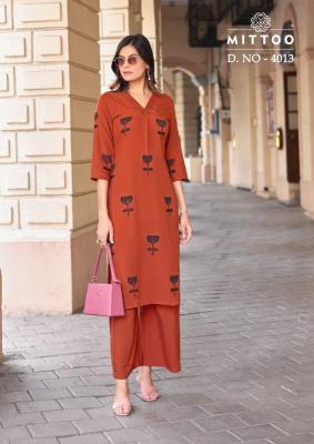 Mittoo albella vol 3 coord set Wholesale kurtis online