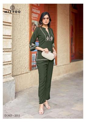 Mittoo korra vol 2 coord set Kurti wholesalers in Ahmedabad