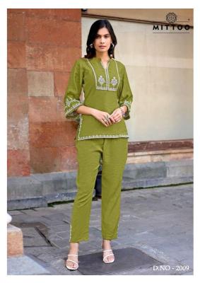 Mittoo korra vol 2 coord set Kurti wholesalers in Ahmedabad