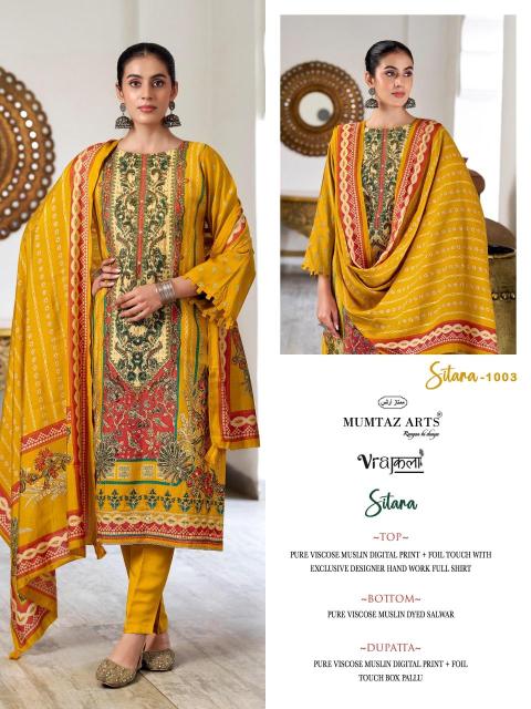 Mumtaz arts sitara Dress material wholesale prices