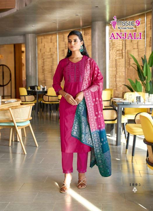 Mystic9 anjali vol 1  Kurti exporters in Hyderabad