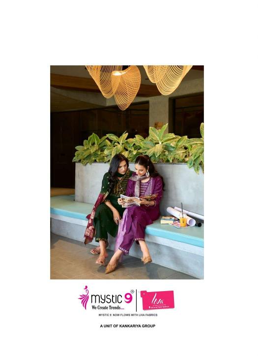 Mystic9 anjali vol 1  Kurti exporters in Hyderabad