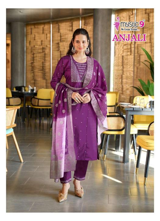 Mystic9 anjali vol 1  Kurti exporters in Hyderabad
