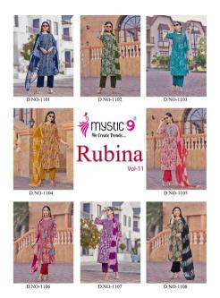 Mystic9 rubina vol 11 Wholesale Kurti suppliers in Pune