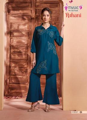 Mystic9 ruhani vol 1 coord set Kurti wholesale price in Pune