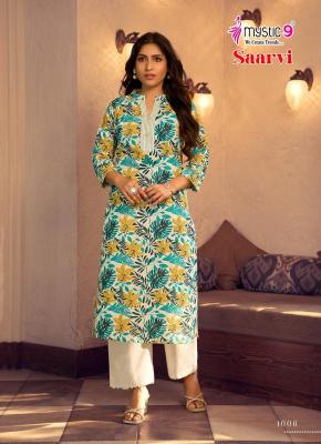 Mystic9 saarvi vol 1 coord set Kurti manufacturers and dealers in bangalore