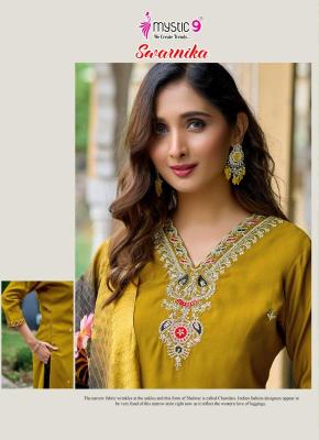 Mystic9 swarnika vol 1 Wholesale Kurtis online
