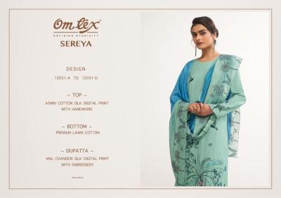 Omtex sereya Unstitched dress material suppliers in Mumbai