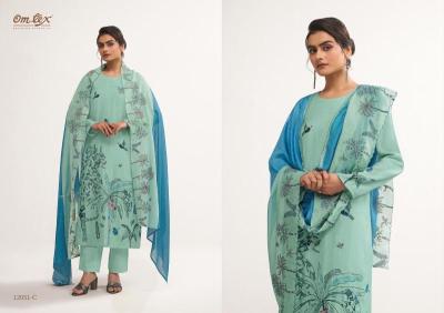 Omtex sereya Unstitched dress material suppliers in Mumbai