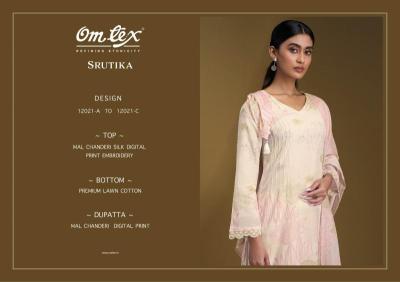 Omtex srutika Dress materials wholesale market in India