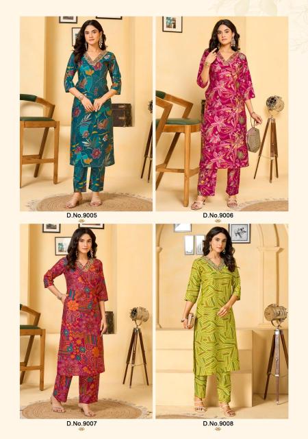 Pirohi krishi vol 1 coord set Online Wholesale Kurti shopping