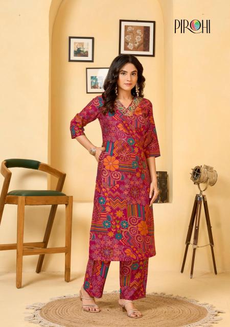 Pirohi krishi vol 1 coord set Online Wholesale Kurti shopping