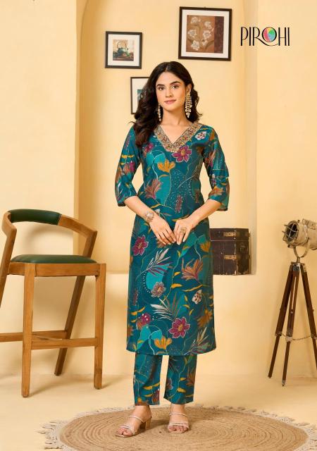 Pirohi krishi vol 1 coord set Online Wholesale Kurti shopping