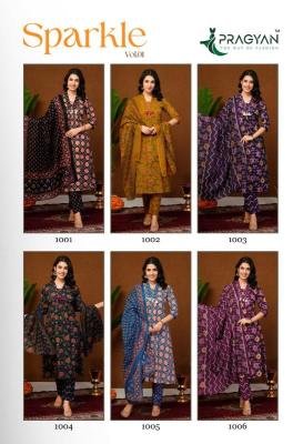 Pragyan sparkel vol 1 Latest Kurti designs in Kolkata