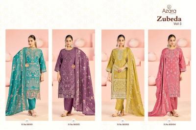 Radhika azara zubeda vol 3 Wholesale dress material suppliers in Ahmedabad