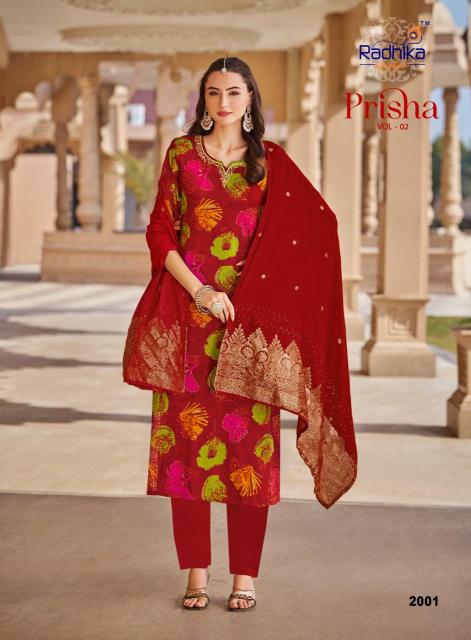 Radhika lifestyle prisha vol 2 Best kurti suppliers in Ahmedabad