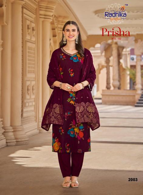 Radhika lifestyle prisha vol 2 Best kurti suppliers in Ahmedabad