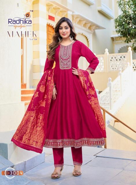 Radhika mahek vol 4 Printed kurtis wholesale in Mumbai