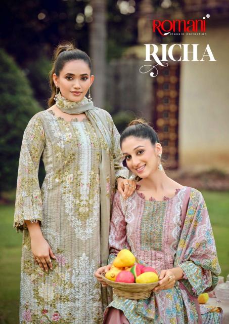 Romani richa Dress materials wholesalers in Kolkata