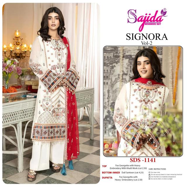 Sajida signora vol 2 Wholesale salwar suits in Ahmedabad