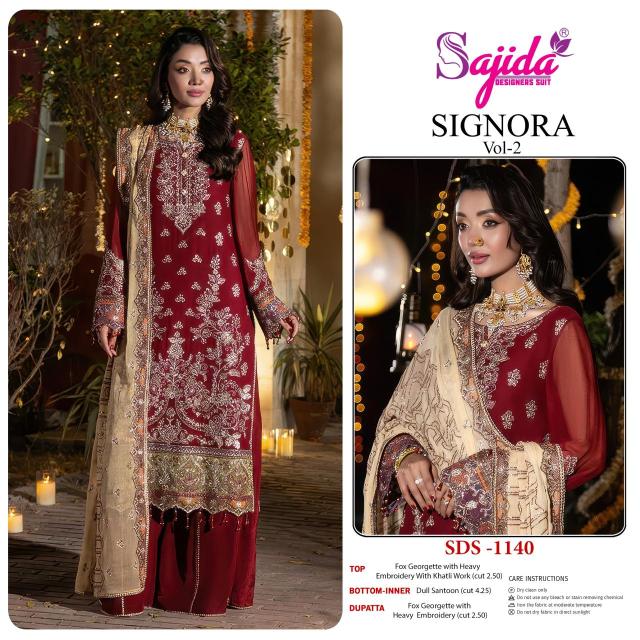 Sajida signora vol 2 Wholesale salwar suits in Ahmedabad