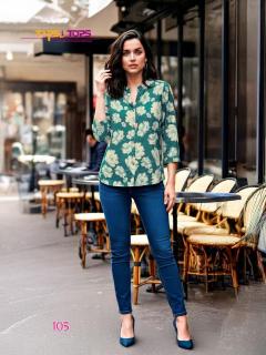 Tips & tops baby vol 8 Bollywood style kurtis wholesale in Mumbai