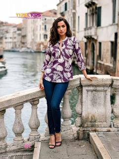 Tips & tops baby vol 8 Bollywood style kurtis wholesale in Mumbai