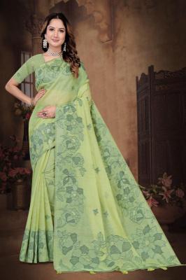Tulsi WEC-1002 cotton Cheap saree market in Hyderabad