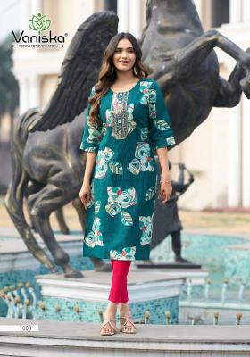 Vaniska trendy barlin vol 1 Kurti manufacturers in Kolkata