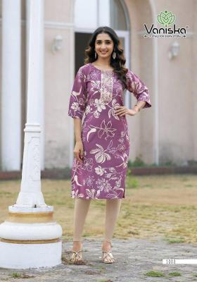 Vaniska trendy barlin vol 1 Kurti manufacturers in Kolkata