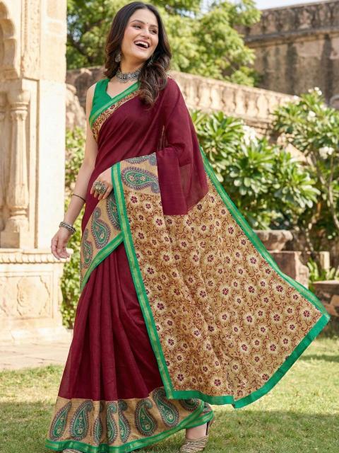 Vastra pujya bagru Saree wholesale suppliers in Mumbai