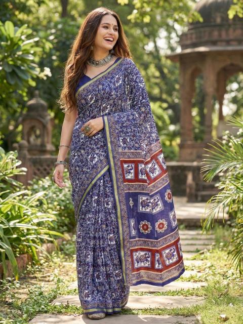 Vastra pujya bagru Saree wholesale suppliers in Mumbai