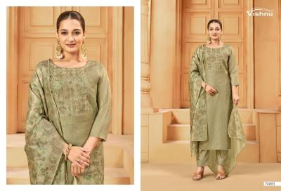 Vishnu tarana Unstitched dress material suppliers in Ahmedabad