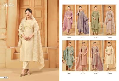 Vishnu tarana Unstitched dress material suppliers in Ahmedabad