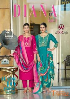 Woodee diana vol-2 Fancy kurtis wholesale in Ahmedabad