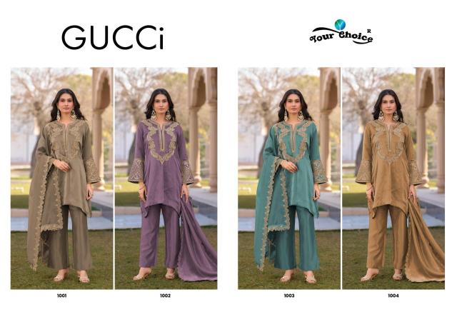 Your choice gucci Salwar Suits wholesale market