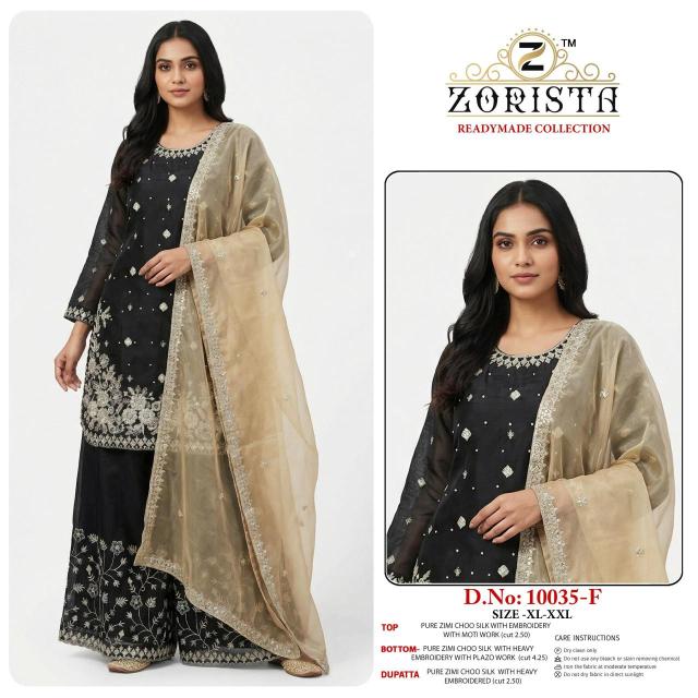 Zorista readymade collection do-no 10035 A to F Salwar kameez exporter in Ahmedabad