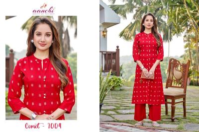 Aanchi comet coord set Printed kurtis in Surat