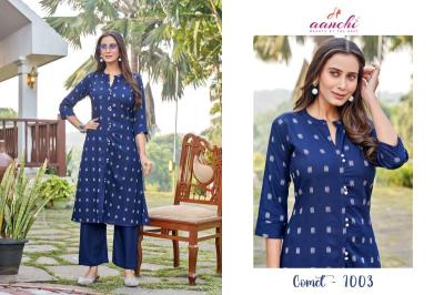 Aanchi comet coord set Printed kurtis in Surat