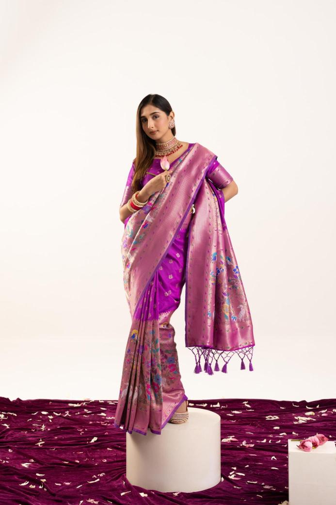 Akshara banarasi silk Saree wholesale market in India