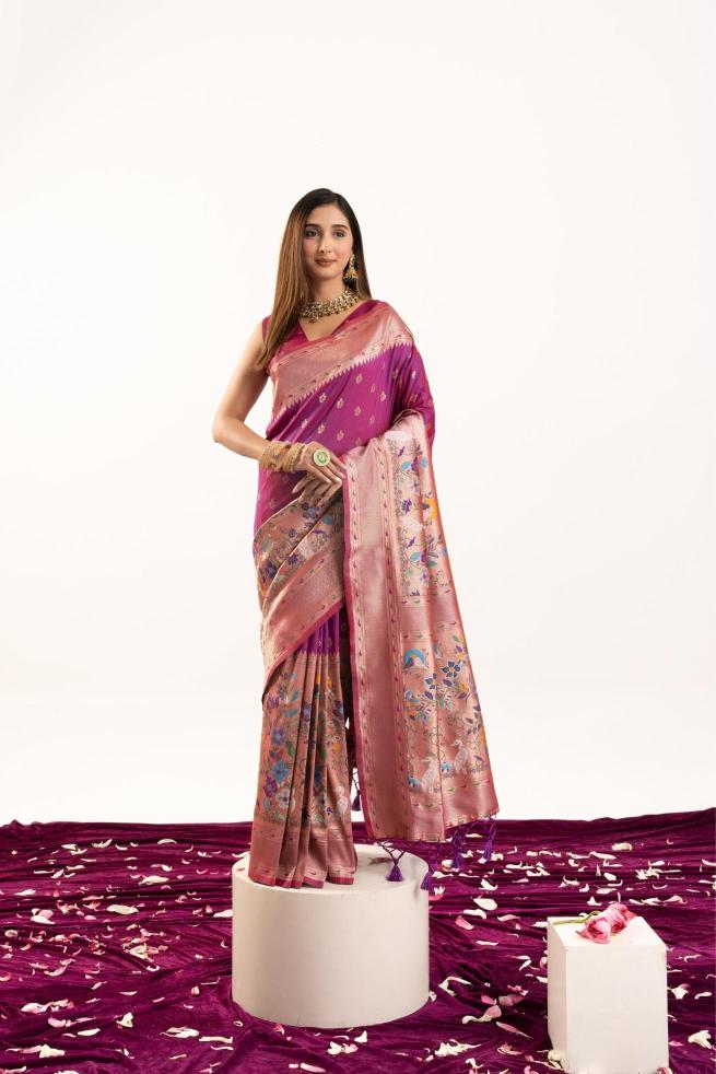 Akshara banarasi silk Saree wholesale market in India