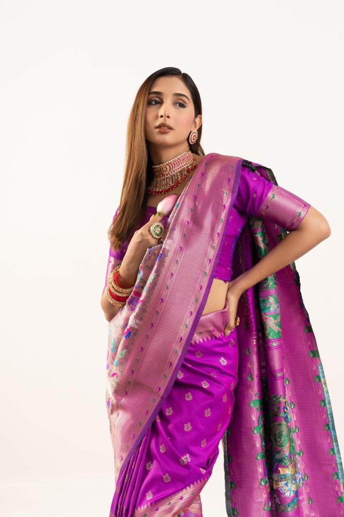 Akshara banarasi silk Saree wholesale market in India