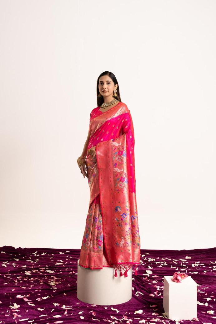 Akshara banarasi silk Saree wholesale market in India