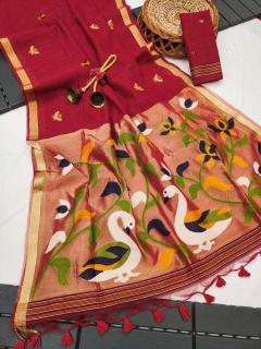 Akshara linen silk Saree wholesalers in Banglore