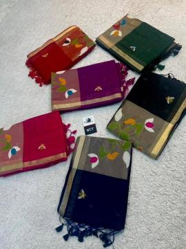 Akshara linen silk Saree wholesalers in Banglore