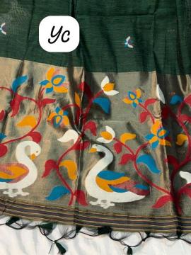 Akshara linen silk Saree wholesalers in Banglore